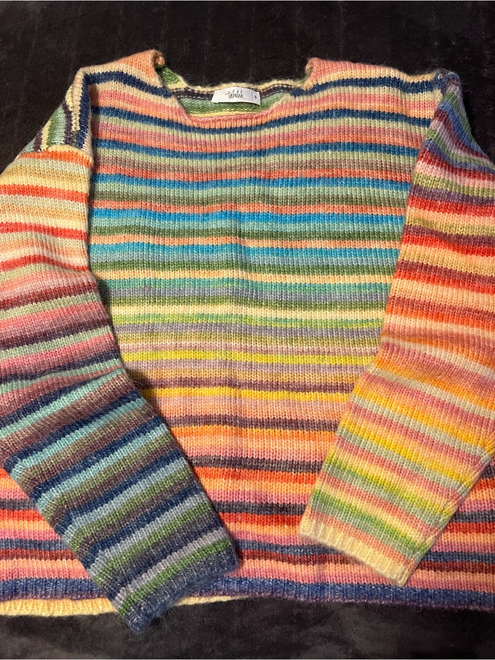 Rainbow Stripe sweater
